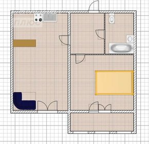 36,4 м², 2-комнатная квартира 3 550 000 ₽ - изображение 1