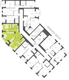 Квартира 61 м², 2-комнатная - изображение 2