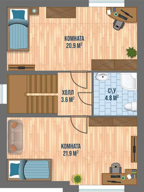 214 м² дом, 17,3 сотки участок 9 800 000 ₽ - изображение 49