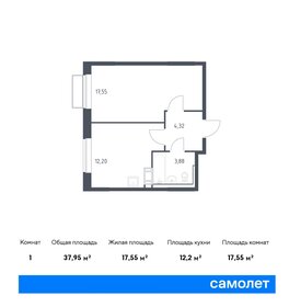 46 м², 2-комнатная квартира 3 150 000 ₽ - изображение 67