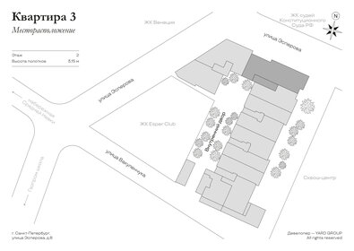 55,6 м², 1-комнатная квартира 34 050 000 ₽ - изображение 125