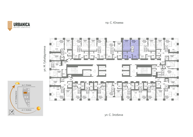 55,6 м², 3-комнатная квартира 5 700 000 ₽ - изображение 105