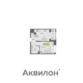 Квартира 31,8 м², 1-комнатная - изображение 1