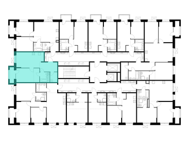 44,5 м², 1-комнатная квартира 6 475 457 ₽ - изображение 30