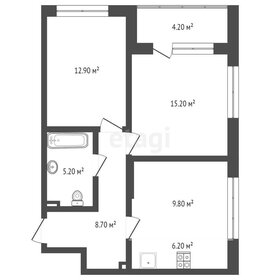 Квартира 60,1 м², 3-комнатная - изображение 1