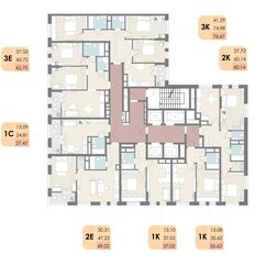 Квартира 27,5 м², студия - изображение 3