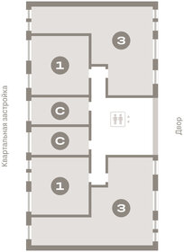 Квартира 86 м², 3-комнатная - изображение 2