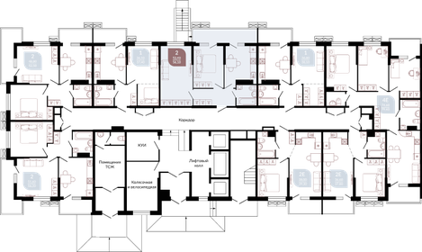 Квартира 58,2 м², 2-комнатная - изображение 2