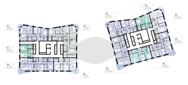 136 м², 4-комнатная квартира 65 000 000 ₽ - изображение 101