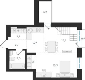 65,6 м², 2-комнатная квартира 16 600 000 ₽ - изображение 72