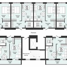 Квартира 44,3 м², 1-комнатная - изображение 2