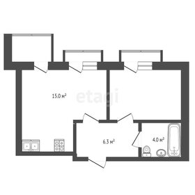 Квартира 43,5 м², 2-комнатная - изображение 2