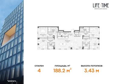 166,5 м², 5-комнатная квартира 167 050 000 ₽ - изображение 30