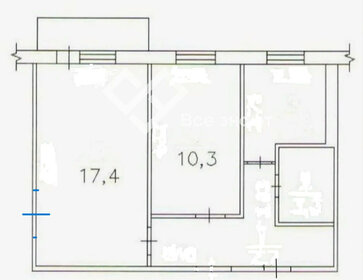 40,7 м², 2-комнатная квартира 5 299 000 ₽ - изображение 73