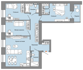 90 м², 4-комнатная квартира 9 105 264 ₽ - изображение 11