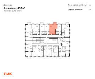 Квартира 36,2 м², 1-комнатная - изображение 2