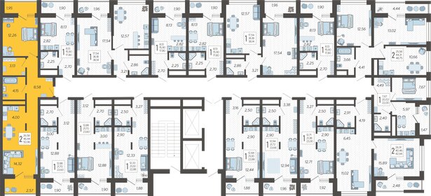 51 м², 2-комнатная квартира 17 571 008 ₽ - изображение 3