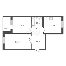 Квартира 67,2 м², 2-комнатная - изображение 1