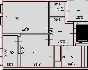 Квартира 37 м², 1-комнатная - изображение 1