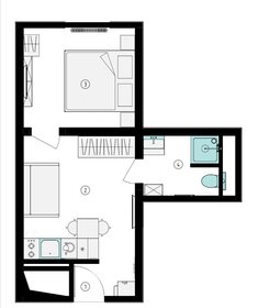 Квартира 27 м², студия - изображение 1