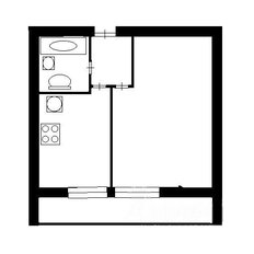 Квартира 45 м², 1-комнатная - изображение 3