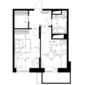 46,4 м², 1-комнатная квартира 9 500 000 ₽ - изображение 38