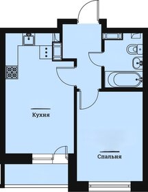 Квартира 34 м², 1-комнатная - изображение 1