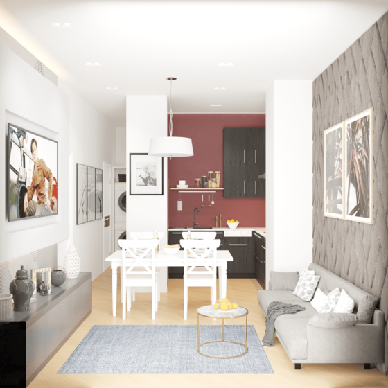 61,6 м², 1-комнатная квартира 10 225 600 ₽ - изображение 106