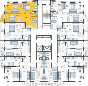 67,2 м², 2-комнатная квартира 8 131 200 ₽ - изображение 22