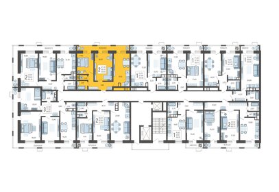 56,5 м², 2-комнатная квартира 7 700 000 ₽ - изображение 118