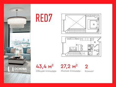 35 м², квартира-студия 17 100 000 ₽ - изображение 125