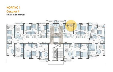 Квартира 37 м², 1-комнатная - изображение 2