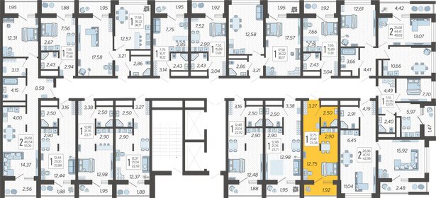 23,5 м², квартира-студия 9 200 000 ₽ - изображение 156