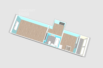 35,6 м², 1-комнатная квартира 3 670 000 ₽ - изображение 34