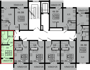 24,8 м², квартира-студия 5 250 000 ₽ - изображение 81