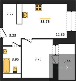 35,8 м², 1-комнатная квартира 4 400 000 ₽ - изображение 65