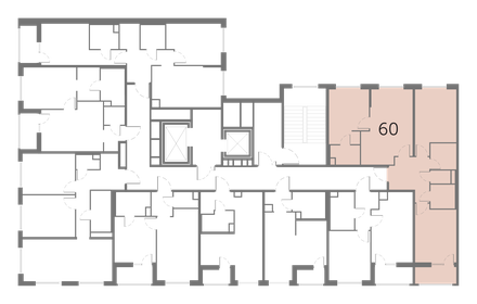 80 м², 3-комнатная квартира 9 380 000 ₽ - изображение 23