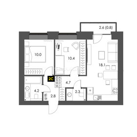 33 м², квартира-студия 3 450 000 ₽ - изображение 73