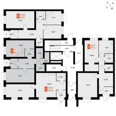Квартира 64,7 м², 2-комнатная - изображение 4