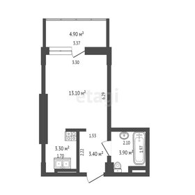 27,2 м², квартира-студия 3 250 000 ₽ - изображение 45
