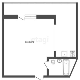 Квартира 45 м², 1-комнатная - изображение 1