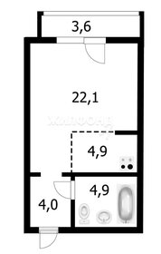 Квартира 35,1 м², студия - изображение 1