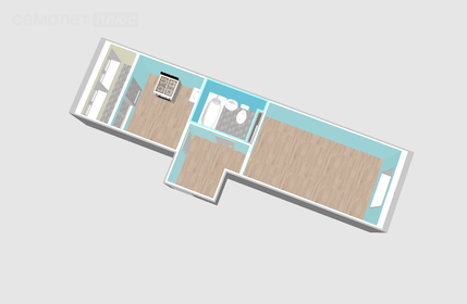 35,3 м², 1-комнатная квартира 5 130 000 ₽ - изображение 17