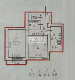 48 м², 2-комнатная квартира 7 300 000 ₽ - изображение 31