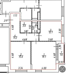 Квартира 63 м², 2-комнатная - изображение 3