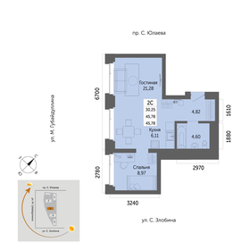 64,2 м², 2-комнатная квартира 7 499 999 ₽ - изображение 91