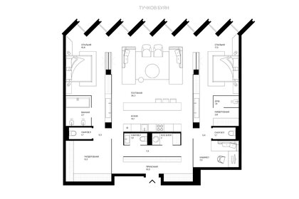 329,6 м², 5-комнатная квартира 120 000 000 ₽ - изображение 65