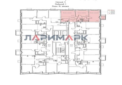 Квартира 60,8 м², 3-комнатная - изображение 1