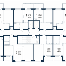 Квартира 40,1 м², 1-комнатная - изображение 2