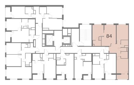 80 м², 3-комнатная квартира 9 380 000 ₽ - изображение 106